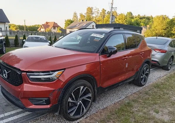 volvo xc 40 mazowieckie Volvo XC 40 cena 72300 przebieg: 10500, rok produkcji 2021 z Łaziska Górne